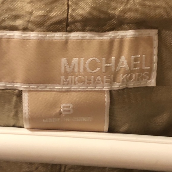 Michael Kors beige medium sleeveless dress - Picture 2 of 3